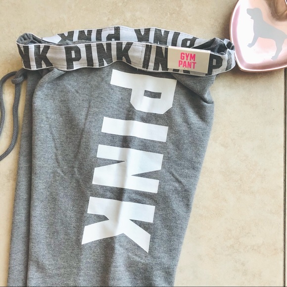 *NEW* VS PINK Pullover & Jogger Gray SET Size XS - Picture 12 of 15